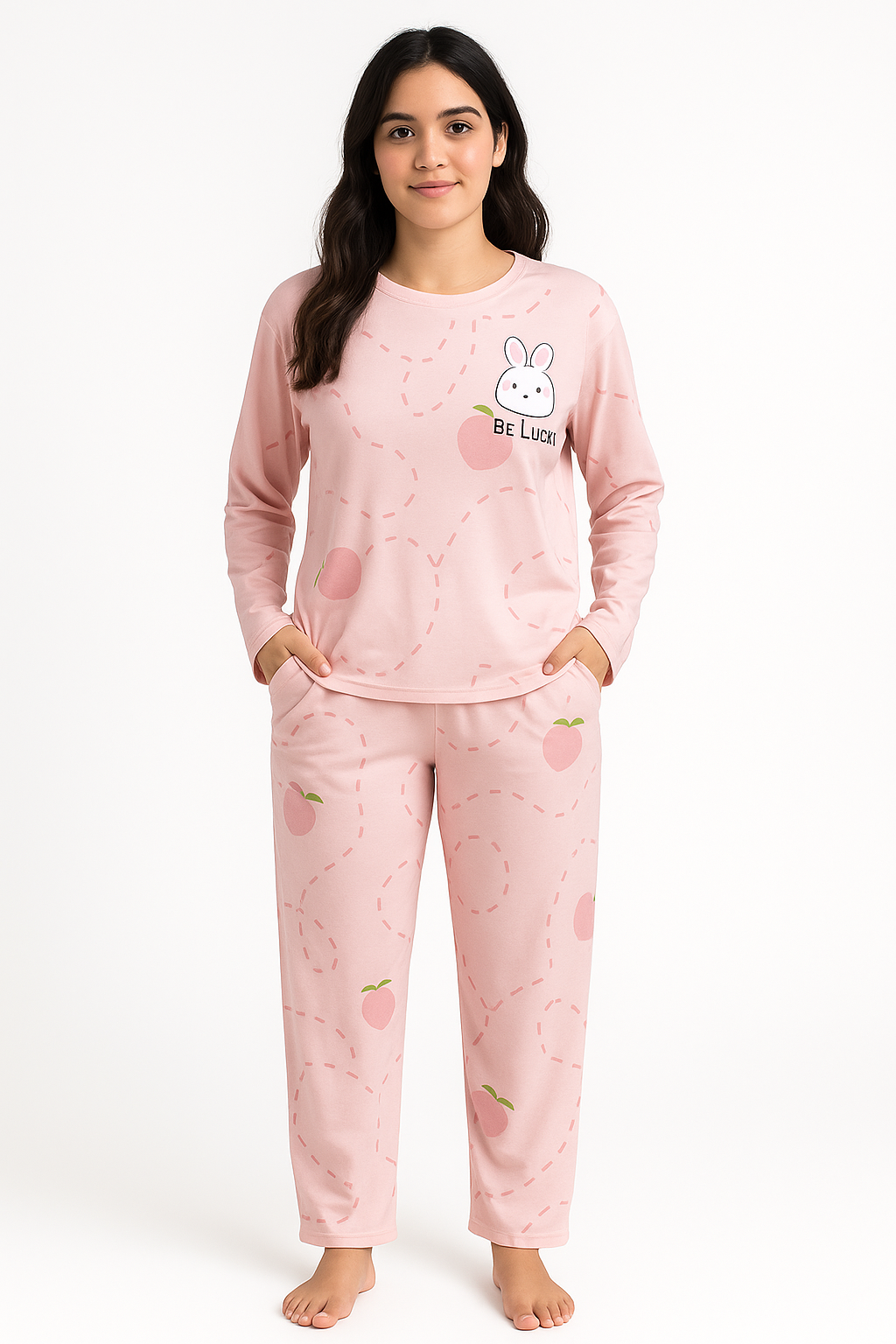 PIJAMA TERCIO PELO DISEÑO CONEJO