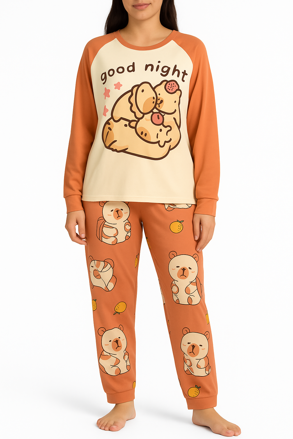 PIJAMA TERCIO PELO CAPIBARA