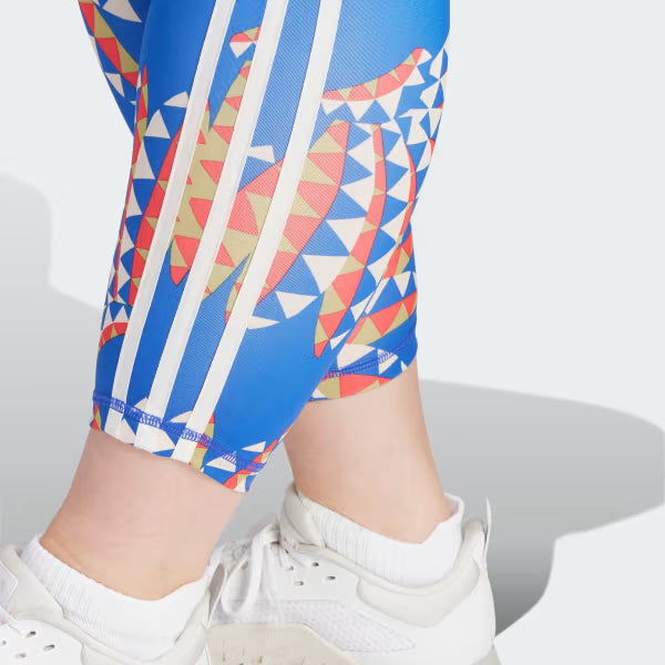LICRAS ADIDAS x FARM RIO LARGO 7/8 Y PRETINA ALTA