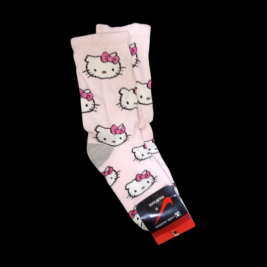MEDIAS DE HELLO KITTY ROSADAS