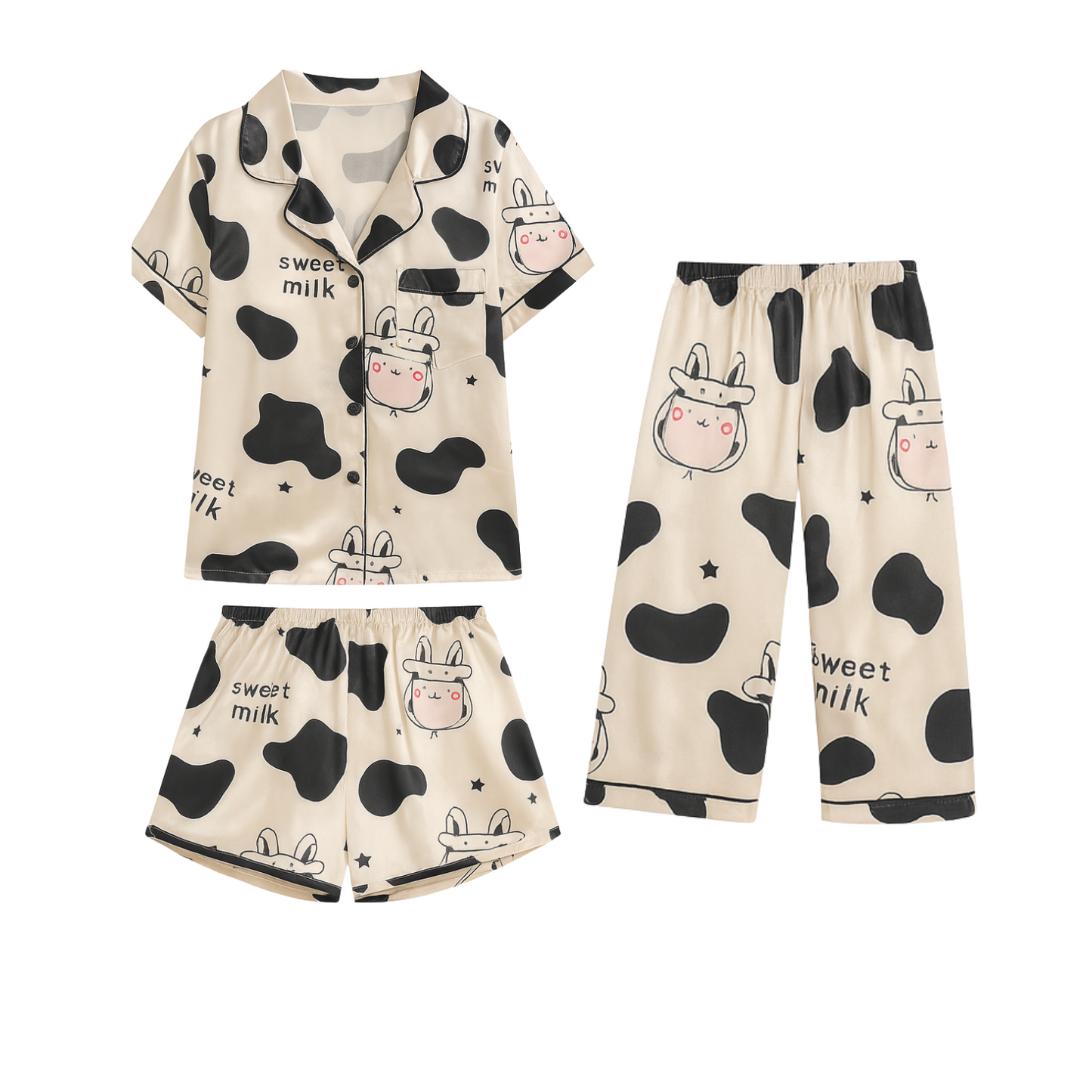 PIJAMA DE SEDA PACK DE 3