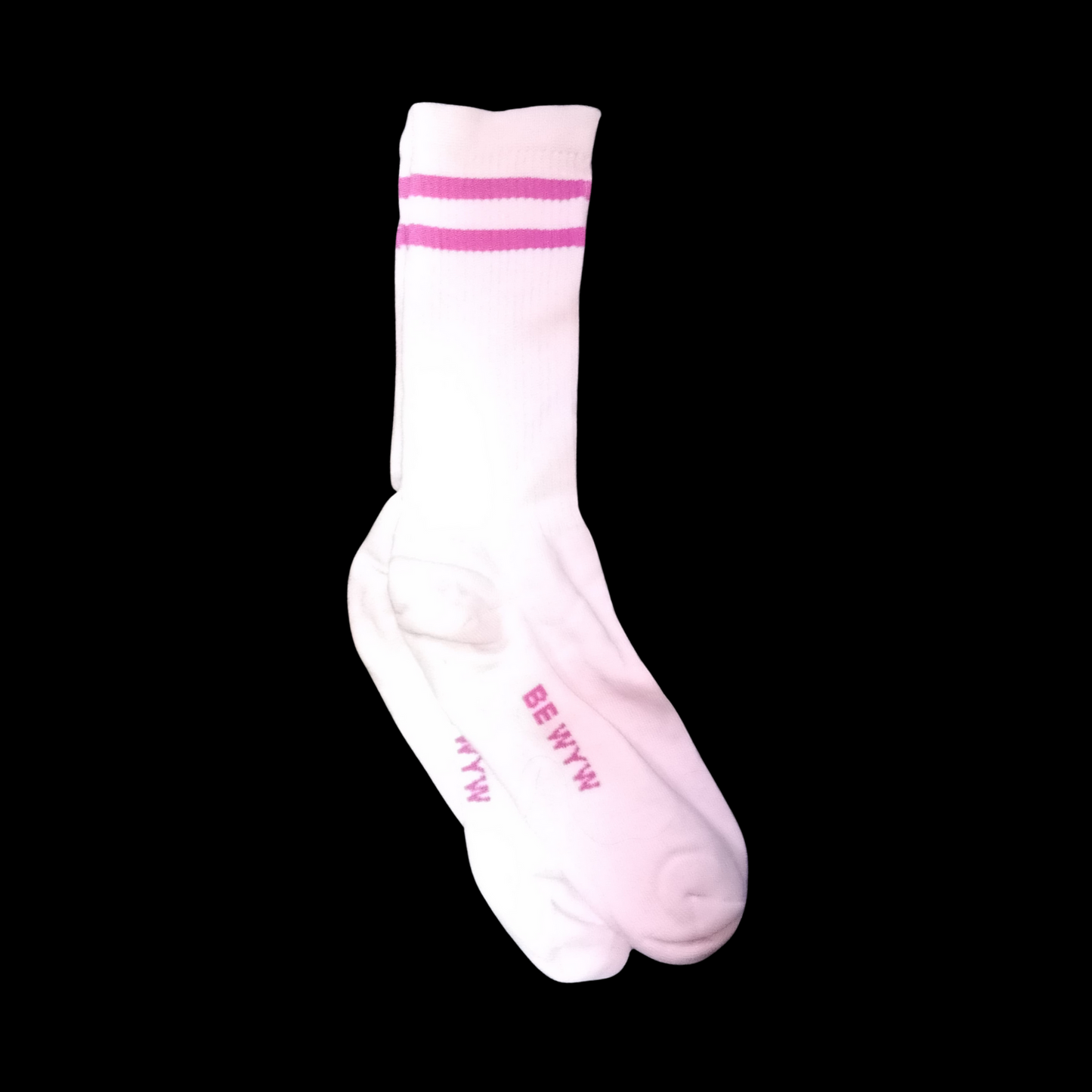MEDIAS FRANJAS ROSADAS