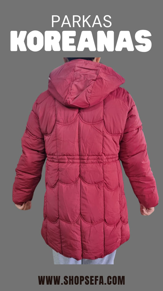 PARKA KOREANA GUINDA