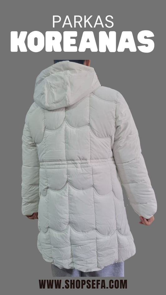 PARKA KOREANA CREMA