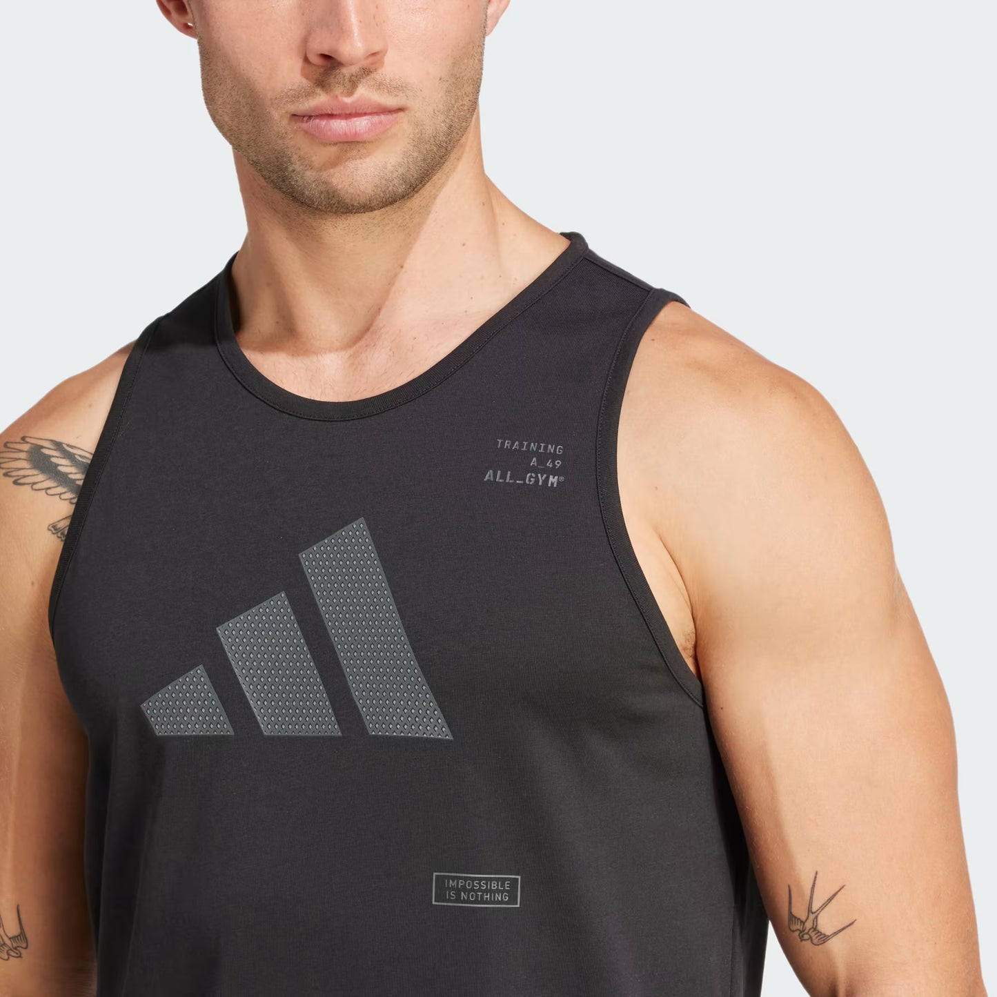 Camiseta sin Mangas Estampada All-Gym Category
