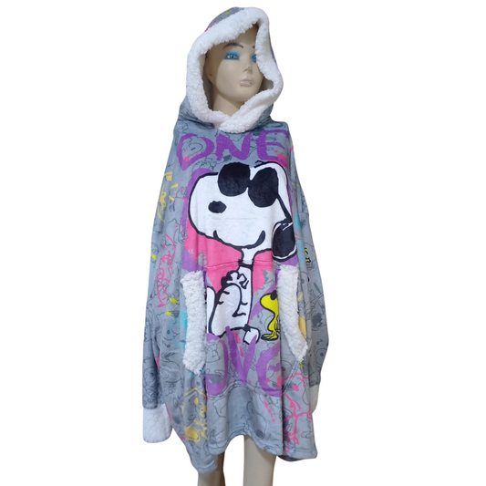 PARKA CAPUCHA POLAR SNOOPY