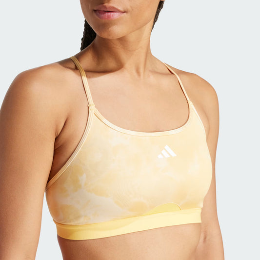 Top Deportivo Aerotract Training Essentials Tie-Dye Flower Print Soporte ligero