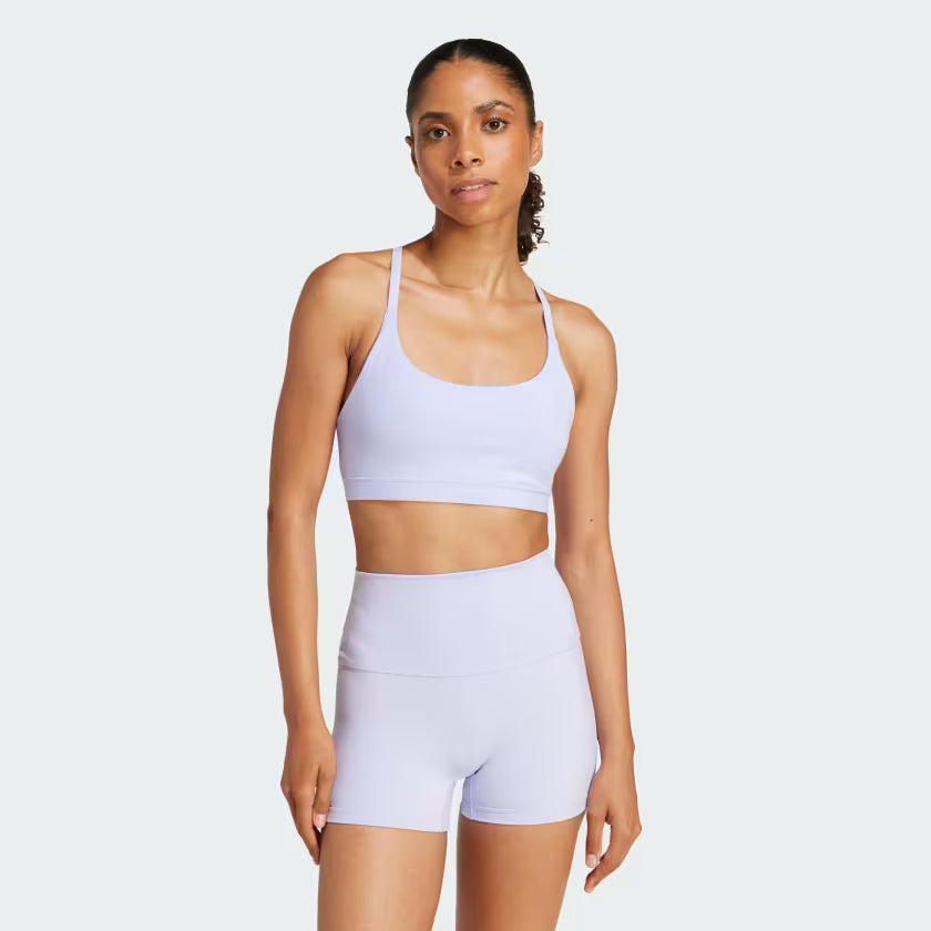 Top Deportivo All Me Soporte Ligero Morado